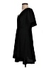 Madewell 100% Polyester Solid Black Cocktail Dress Size 4 - photo 5