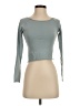 Out From Under Gray Long Sleeve Top Size XS - photo 1