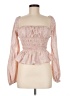 STAUD Pink Long Sleeve Blouse Size M - photo 1
