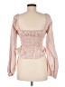 STAUD Pink Long Sleeve Blouse Size M - photo 2