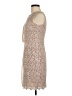 Ann Taylor 100% Silk Tan Cocktail Dress Size 6 Petite - photo 5