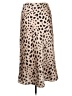 Aqua Animal Print Tan Casual Skirt Size M - photo 2