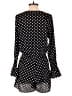 Veronica M. 100% Polyester Polka Dots Black Romper Size S - photo 2