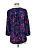 Not Your Daughter's Jeans 100% Polyester Blue 3/4 Sleeve Blouse Size M - photo 2