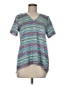 Esprit 100% Polyester Teal Short Sleeve Top Size 6 - photo 1