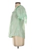 Mine Green Short Sleeve Blouse Size S - photo 5