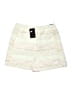 Nike 100% Polyester Stripes Ivory Shorts Size M - photo 1