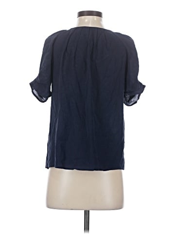 Joie Short Sleeve Silk Top (view 2)