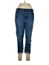 Levi Strauss Signature Solid Blue Jeans Size 16 (estimated) - photo 1
