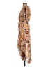 Leith 100% Polyester Floral Tan Casual Dress Size S - photo 5