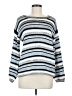 Marc New York Andrew Marc Stripes Blue Pullover Sweater Size M - photo 1