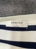 Babaton Stripes Ivory Pullover Sweater Size L - photo 7