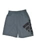 Adidas 100% Polyester Graphic Gray Athletic Shorts Size 14 - 16 - photo 1