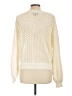 Lumiere Polka Dots Ivory Pullover Sweater Size L - photo 2
