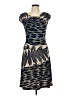 En Focus Studio Graphic Blue Cocktail Dress Size 12 - photo 1