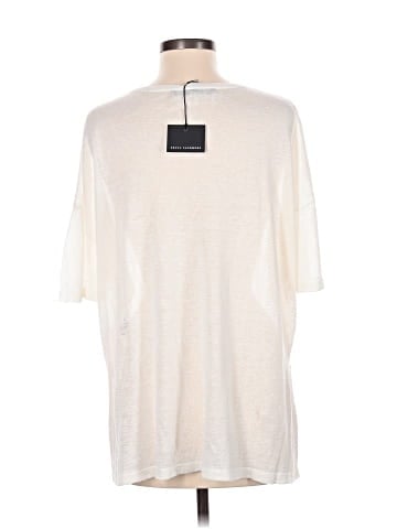 Skull Cashmere Short Sleeve Top (view 2)
