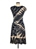 En Focus Studio Graphic Blue Cocktail Dress Size 12 - photo 2
