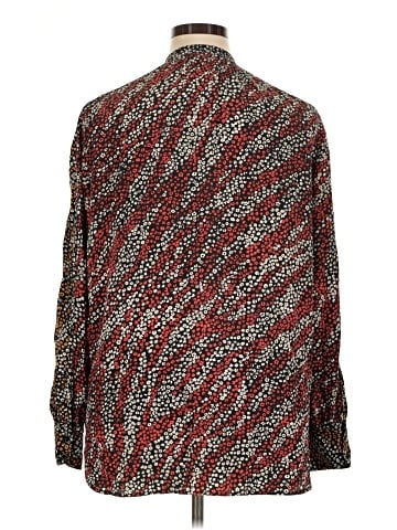 Rag & Bone Long Sleeve Silk Top (view 2)