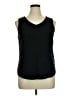 Chico's 100% Cotton Black Sleeveless Top Size XL (3) - photo 1