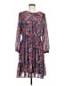 J.Crew 100% Polyester Paisley Blue Casual Dress Size M - photo 1