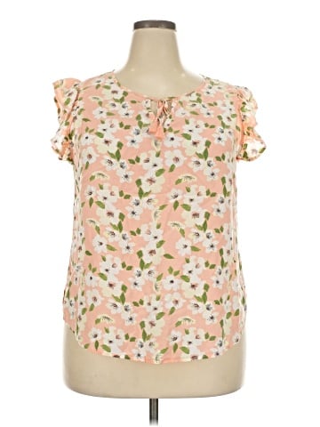 Gilligan & O'malley Short Sleeve Blouse (view 1)