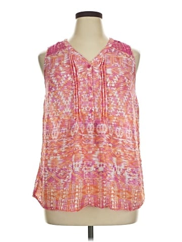 Cj Banks Sleeveless Blouse (view 1)