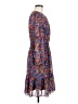 J.Crew 100% Polyester Paisley Blue Casual Dress Size M - photo 4