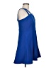 BCBGMAXAZRIA Solid Blue Cocktail Dress Size 8 - photo 4