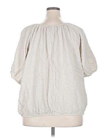 Style&Co Short Sleeve Blouse (view 2)