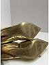 Moschino 100% Leather Metallic Gold Heels Size EU 35 - photo 7