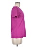 Nike 100% Polyester Purple Short Sleeve Top Size M - photo 4
