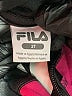 FILA Color Block Pink Track Jacket Size 2T - photo 3