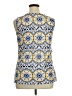 Roz & Ali 100% Polyester Blue Sleeveless Blouse Size XL - photo 2