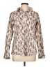Eddie Bauer Animal Print Tan Long Sleeve Blouse Size L - photo 1