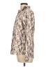 Eddie Bauer Animal Print Tan Long Sleeve Blouse Size L - photo 5
