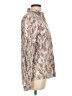 Eddie Bauer Animal Print Tan Long Sleeve Blouse Size L - photo 4