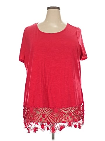 Lane Bryant Short Sleeve Top (view 1)