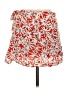 Aqua 100% Rayon Floral Red Casual Skirt Size S - photo 2