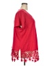 Lane Bryant Red Short Sleeve Top Size 22 - 24 Plus - photo 4