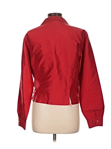 Coldwater Creek 3/4 Sleeve Silk Top (view 2)