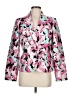 Black Label by Evan Picone 100% Polyester Floral Pink Blazer Size 8 - photo 1