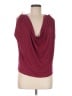 Pim + Larkin Stripes Red Burgundy Sleeveless Blouse Size M - photo 1