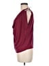 Pim + Larkin Stripes Red Burgundy Sleeveless Blouse Size M - photo 5