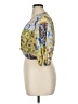 Zara Yellow 3/4 Sleeve Blouse Size XL - photo 5