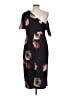 ASOS Floral Black Cocktail Dress Size 10 - photo 2