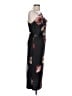 ASOS Floral Black Cocktail Dress Size 10 - photo 4