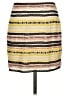 Willow & Clay 100% Polyester Stripes Yellow Casual Skirt Size 4 - photo 2