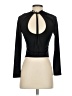 Topshop Black Long Sleeve Top Size 2 - photo 2