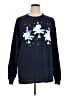 Hello Kitty 100% Cotton Stars Blue Sweatshirt Size 14 - photo 1
