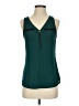 Express 100% Polyester Teal Sleeveless Blouse Size S - photo 1